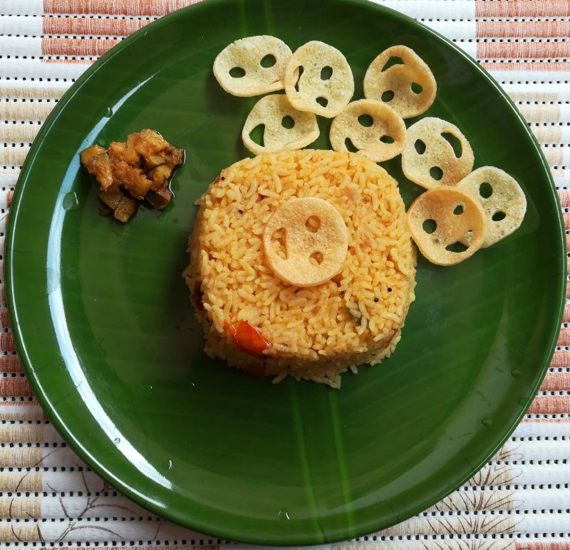 Famous Indian Recipes - tomato rice recipe