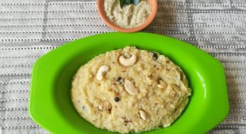 Varagu Arisi Ven Pongal – how to make Varagu Arisi Ven Pongal, Kodo Millet Ven Pongal